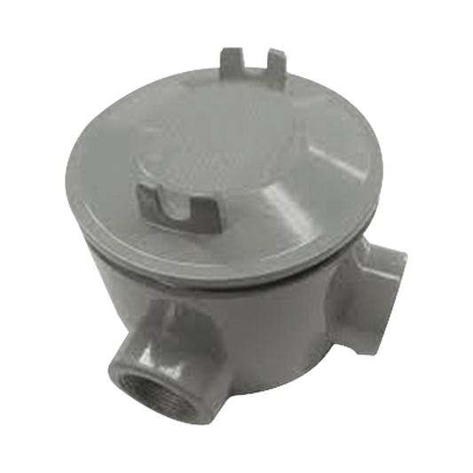 Caja con Tapa Tipo GRL de 1 1/4" (31.8 mm)/ Caja a Prueba de Explosión/ Para Áreas Peligrosas / Libre de Cobre.