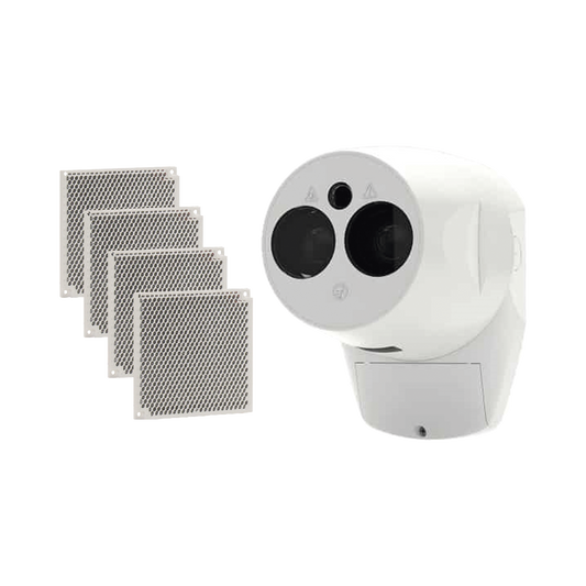 Detector Lineal De Humo Motorizado, Alcance Hasta 120m, Alineación Automatica, Por Haz Reflejado, Convencional, Compatible Con Todos Los Paneles De Detección De Incendio (0200-11650)