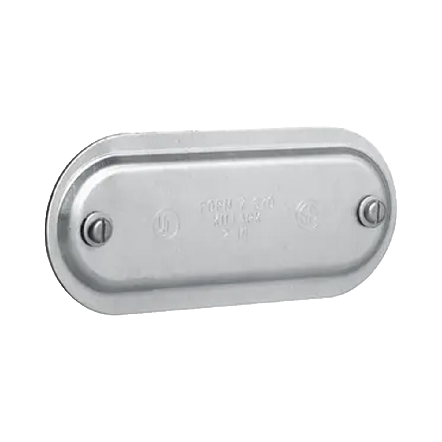 Tapa de Aluminio para Condulet Ovalada de 1".