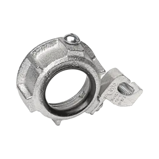 Monitor de  1 1/4" con casquillo para aterrizaje a tierra.