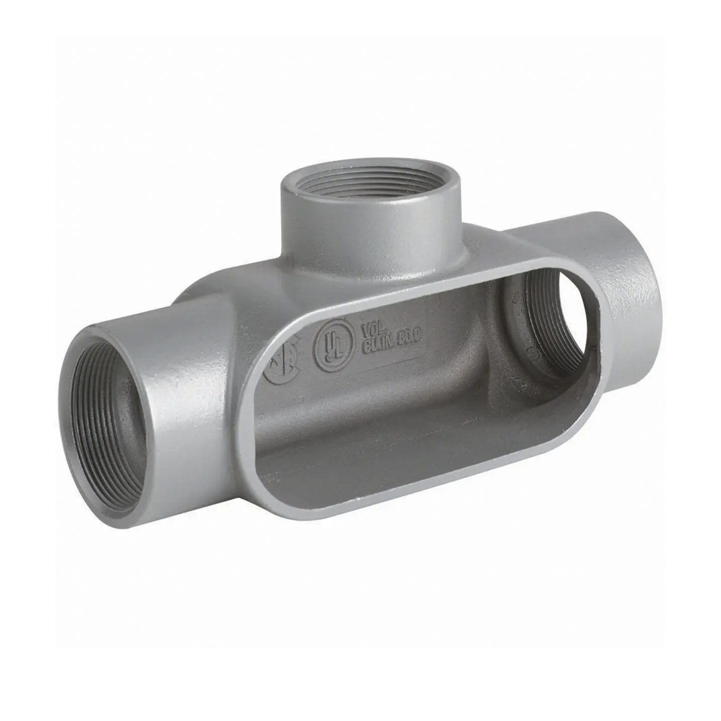 Caja Condulet Tipo T de 3/4" / Aluminio libre de Cobre.