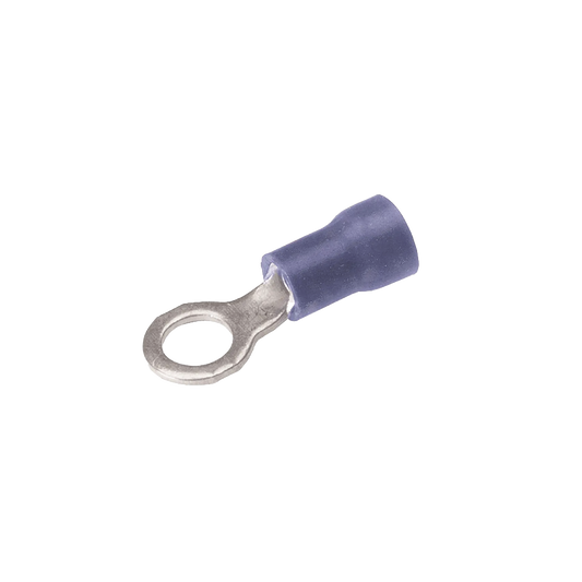 Zapata Terminal de Ojillo para Tornillo 5/16 in (8 mm) calibre 16-14 AWG con aislamiento de vinilo.