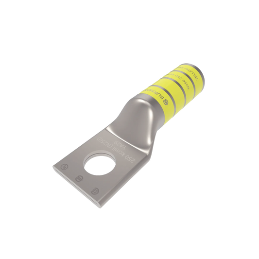 Terminal de Compresión para Tornillo 1/2 " y Calibre 250 KCMIL.