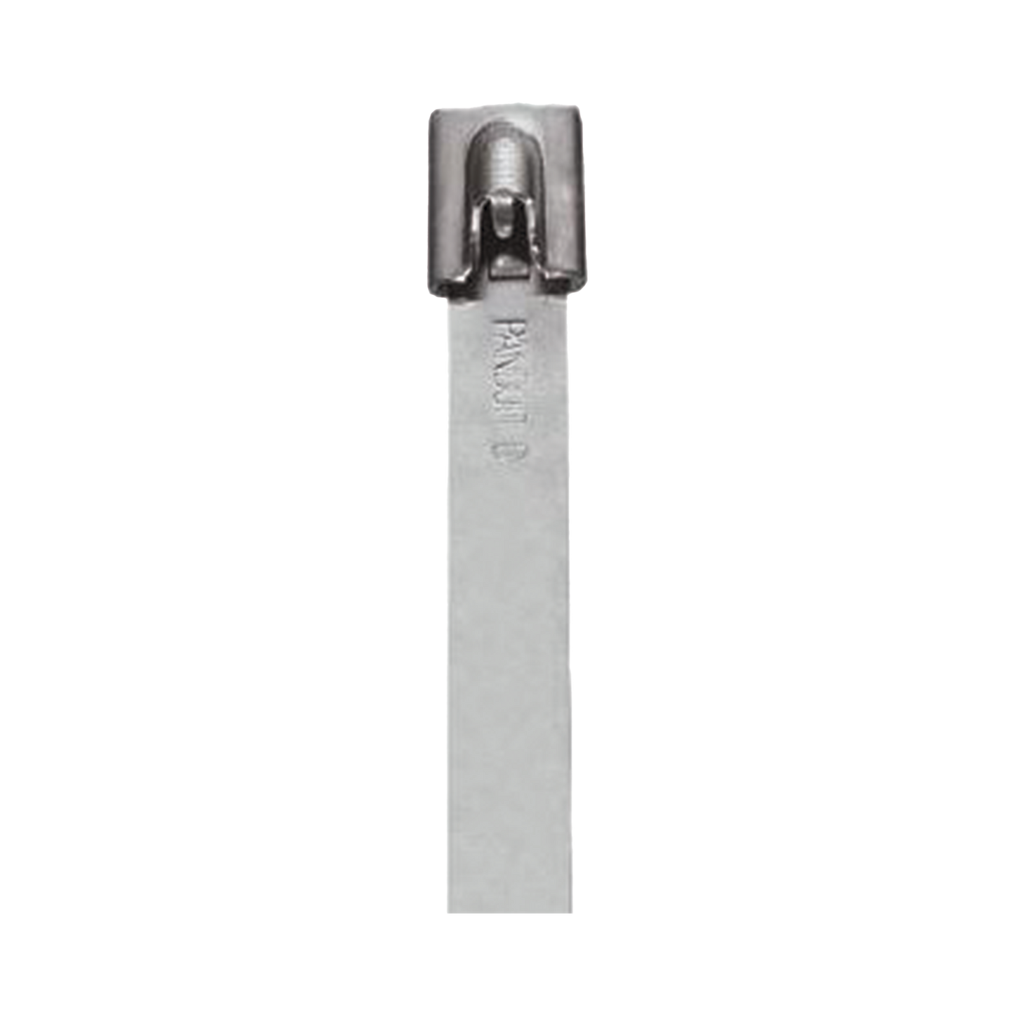 Cincho StrongHold  de Acero Inoxidable Tipo 304, 679 mm largo x 25 mm ancho, Color Metálico, Paquete de 50pz