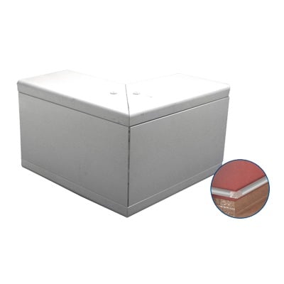 Esquinero exterior de Aluminio, para canaleta INKA151 (8410-81001)