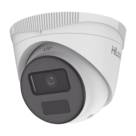 HiLook Series / Turret IP 4 Megapixel / 20 mts IR / Exterior IP67 / PoE / Lente 2.8 mm / WDR / ONVIF