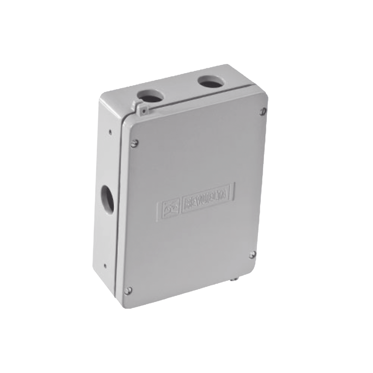 Caja de Unión de Aluminio con 5 salidas de 3/4" / 2 Izq _ 2 Der_ 1 Abajo.