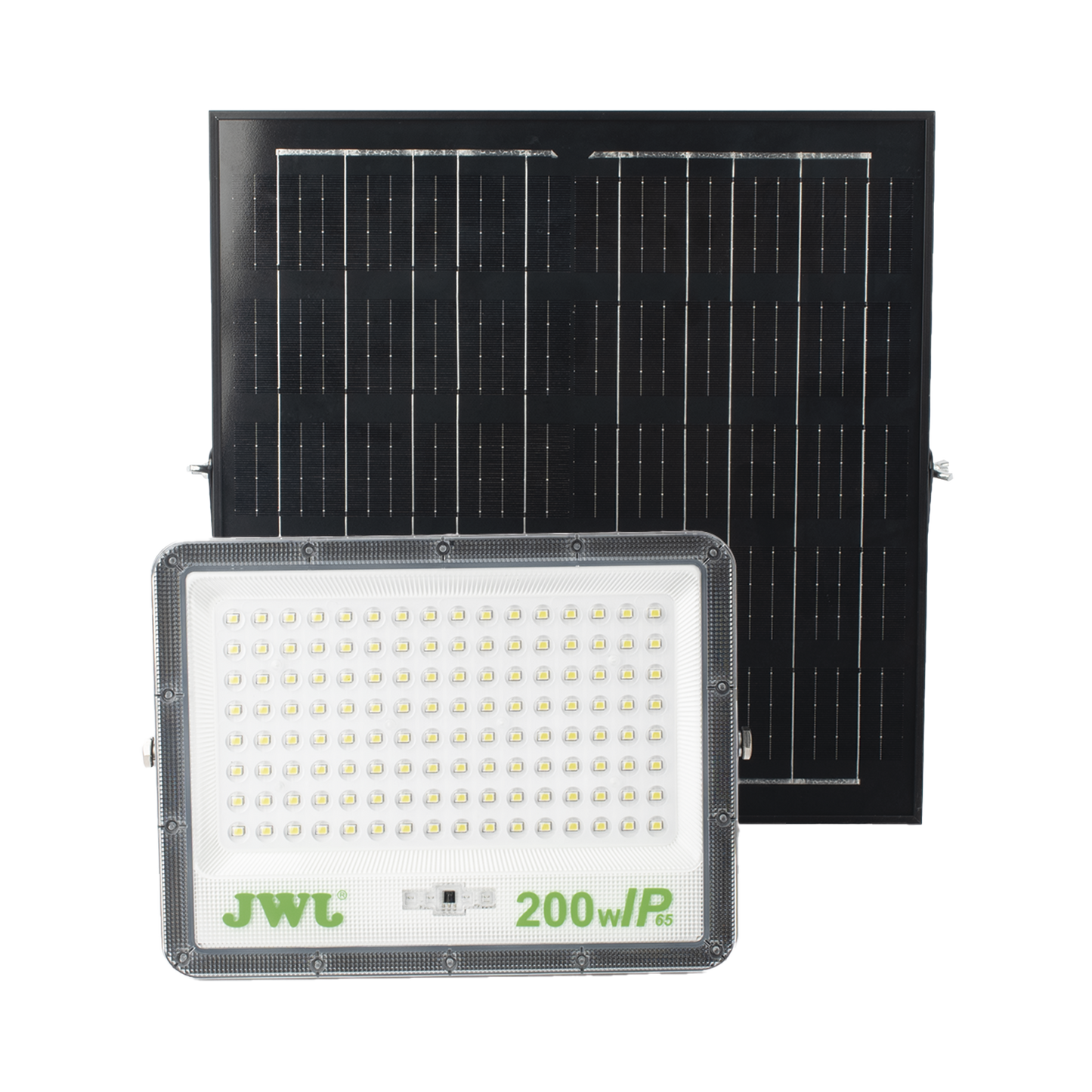 Reflector de 200 W con Panel Solar / Batería 3.2 V CD / T.C.C. 6 500 K / IP65.