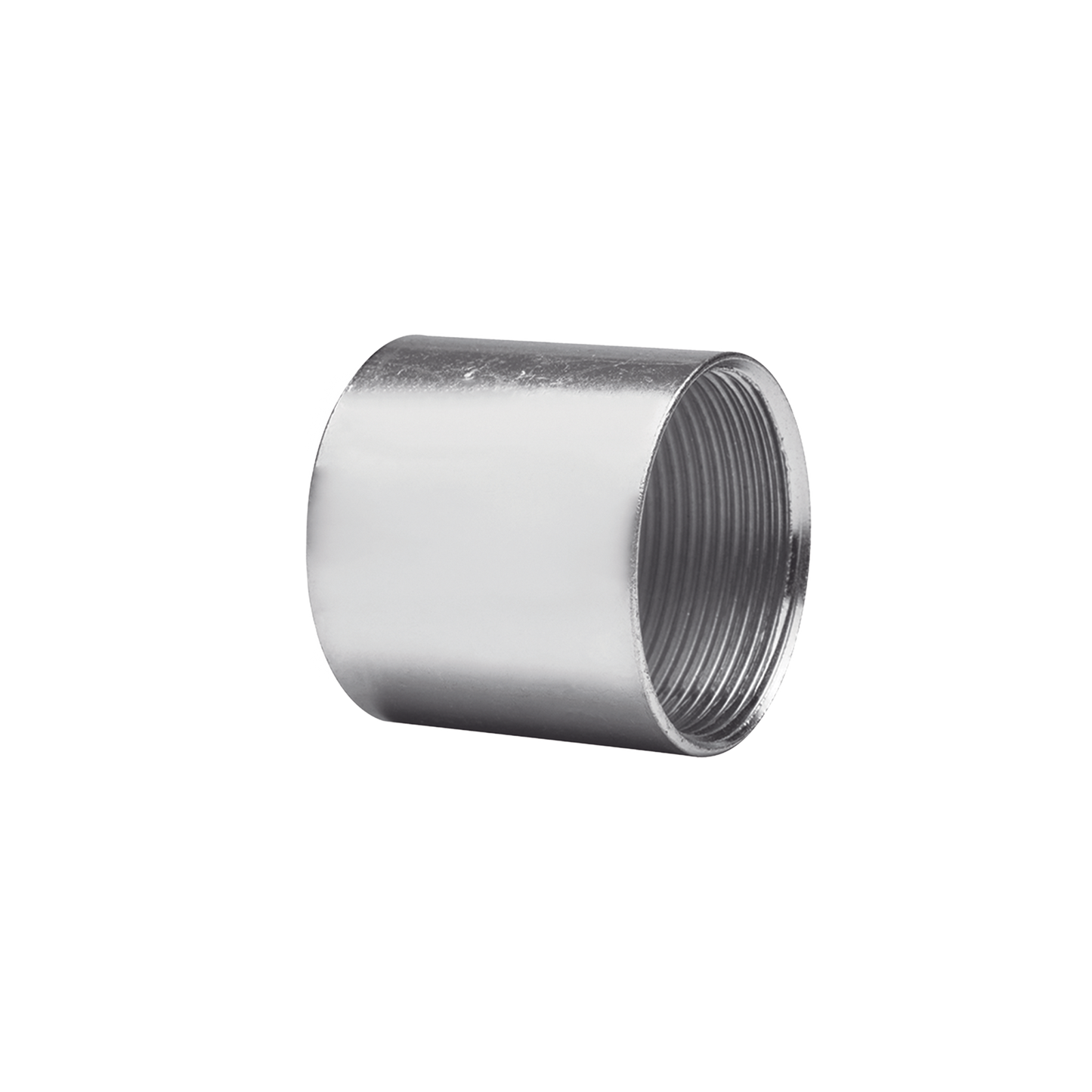 Cople Cédula 40 de 1/2" (16 mm) con Rosca / Etiqueta Naranja.