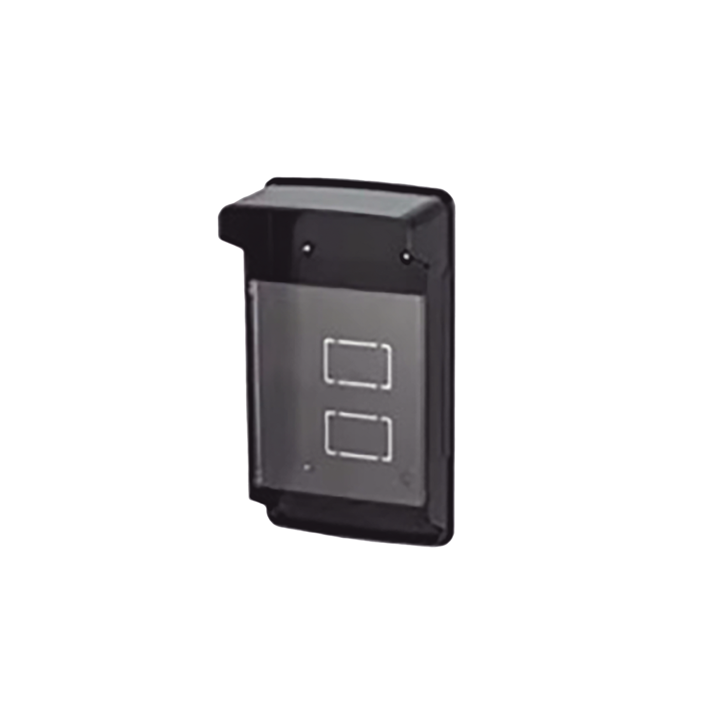 Cubierta o Housing Color Negro Para dispositivos de Control de Acceso / Medidas 245 x 82 x 142 mm / Compatible con Teclados, Videoporteros, Biométricos, Etc.