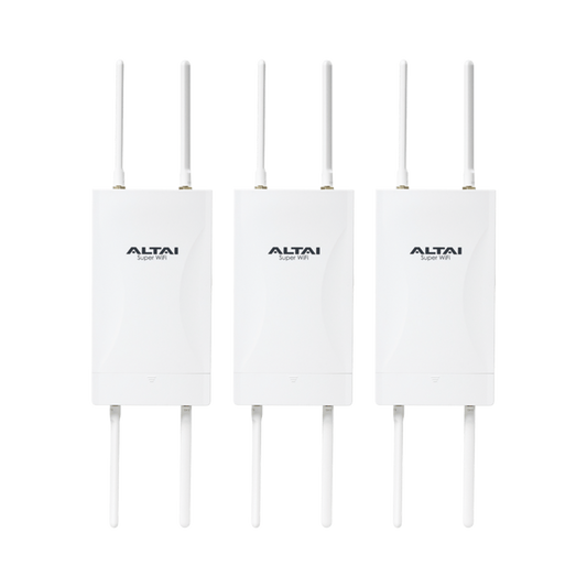 Kit de 3 Puntos de Acceso WiFi 6 y 3 Inyectores PoE 802.3af/at, Doble Banda Simultanea en 2.4 y 5 GHz, Hasta 300 m de Cobertura WiFi, Hasta 2.976 Gbps, Hasta 256 Usuarios Concurrentes, Administración en Nube Gratis con INSIGHTS