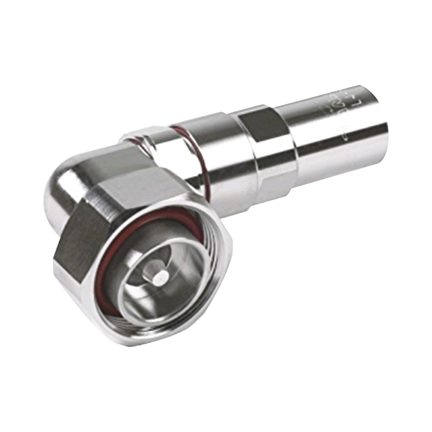 Conector DIN 7-16 Macho en Ángulo Recto para LP-450A, LDF4-50A, PIN Cautivo