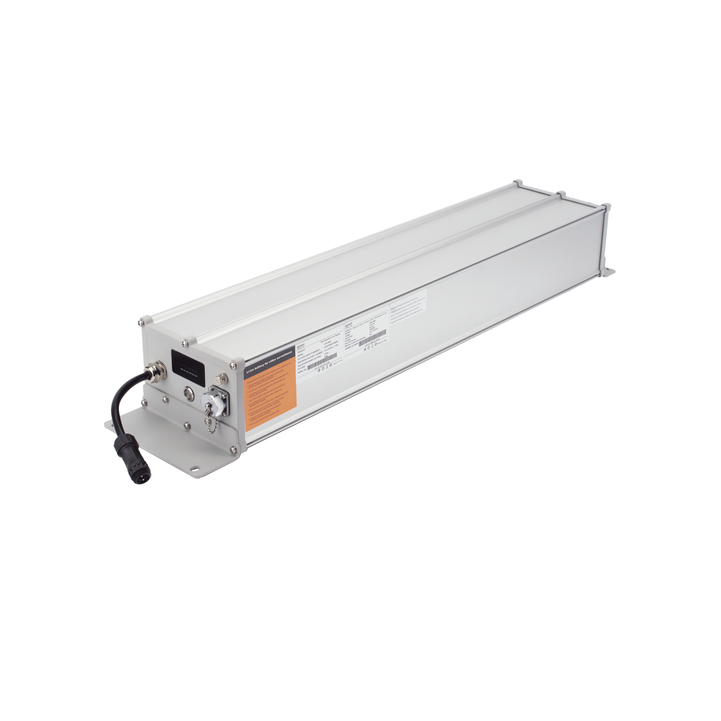 Batería de Ion-Litio para Videovigilancia 1280 Wh, 100Ah, Controlador Incluido, Conexión Directa a Panel Solar y Salida de 12 Vcc o 24 Vcc