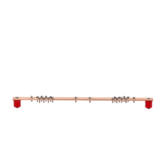 Barra de Distribución de Tierra Física para Montaje en Rack 19"