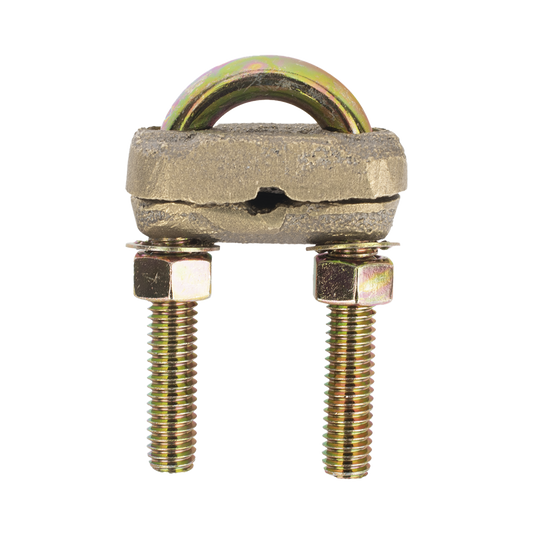 Conector Tipo Perro para Varilla 5/8" a Cable Calibre 4 a 2/0 AWG