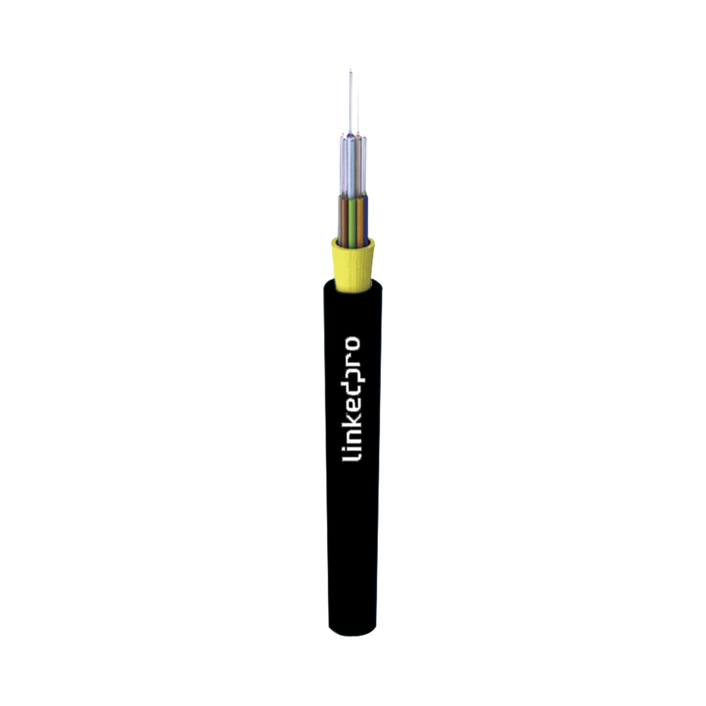 Cable de Fibra Óptica Multimodo OM3 50/125, 12 hilos, Interior/Exterior, Tight Buffer 900µm, OFNR Riser, Dieléctrica, Precio Por Metro, (Hasta 2000 metros en un solo tramo de cable)