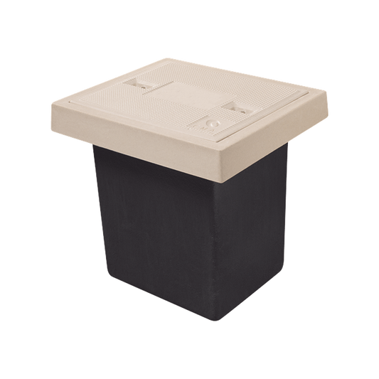 Registro de Telecomunicaciones L1T Ligero, 1 Tapa, Resistencia 2.5 Toneladas, Uso Peatonal