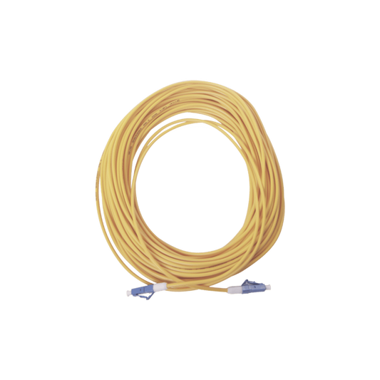 Jumper de Fibra Óptica Monomodo LC/UPC-LC/UPC Simplex de 50 metros, 2mm