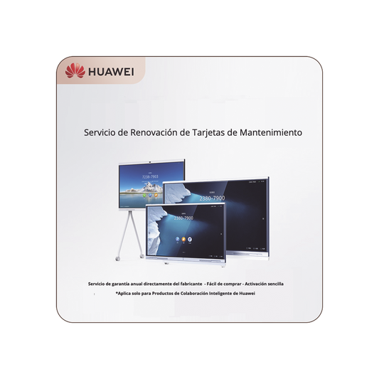 Tarjeta de Servicio de Mantenimiento HiCare RFR por un año para IdeaHub IHS275SA y IHS286SA