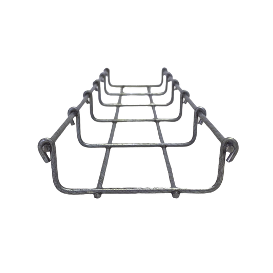 Charola Bimetálica Tipo Malla 33/100 mm, Ideal Para Utilizarse al Exterior o Zonas Húmedas, Hasta 53 Cables Cat6, Tramo de 3 Metros