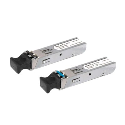 Transceptor Industrial, Puerto SFP 1000Base SX, Para Fibra Multimodo, Conector LC, Hasta 550 m, Soporta Temperaturas de -40 a 75 °