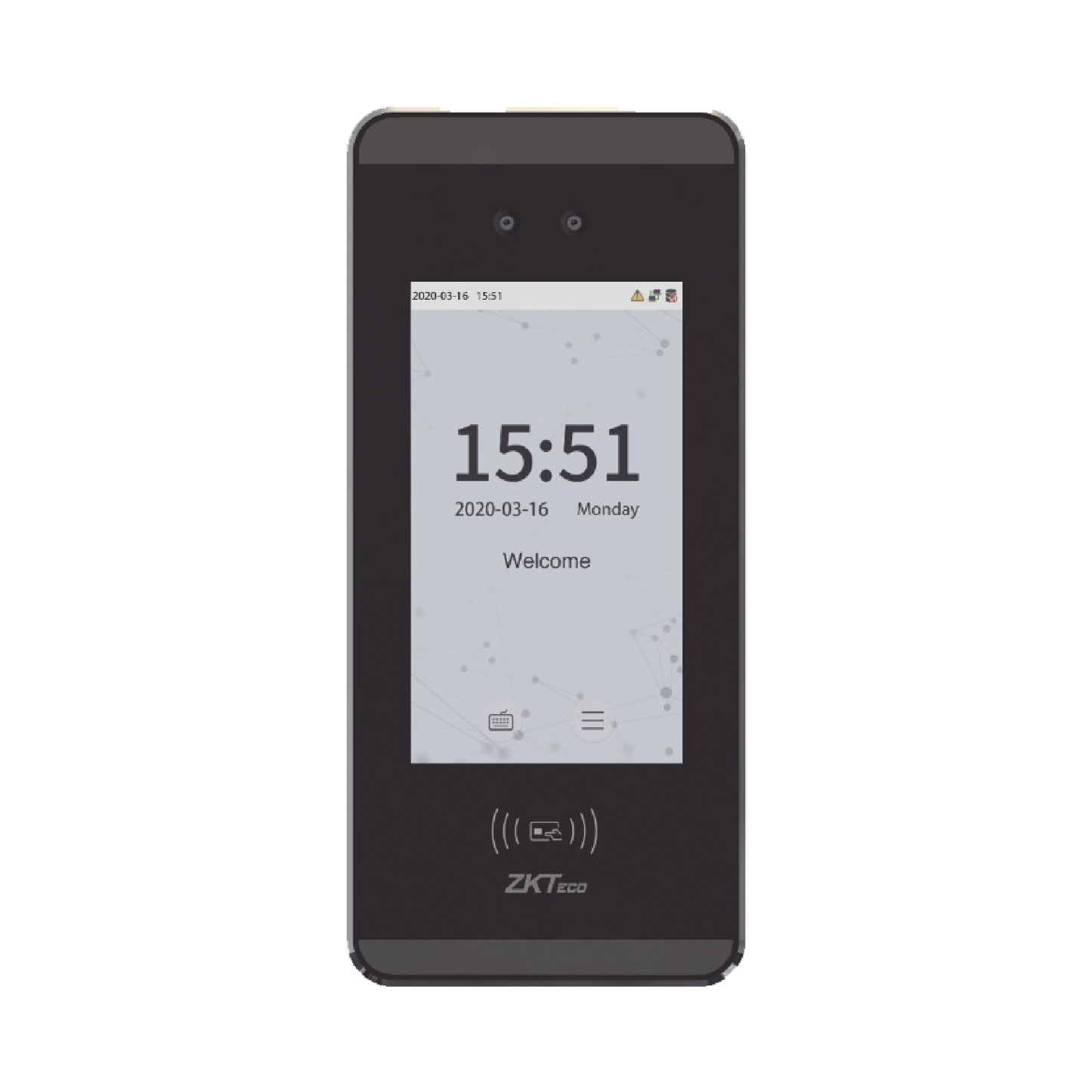 Terminal de reconocimiento Facial para 3,000 usuarios / Lector de tarjetas EM / Compatible con ZKBioCVAccess y ZKBioCVsecurity