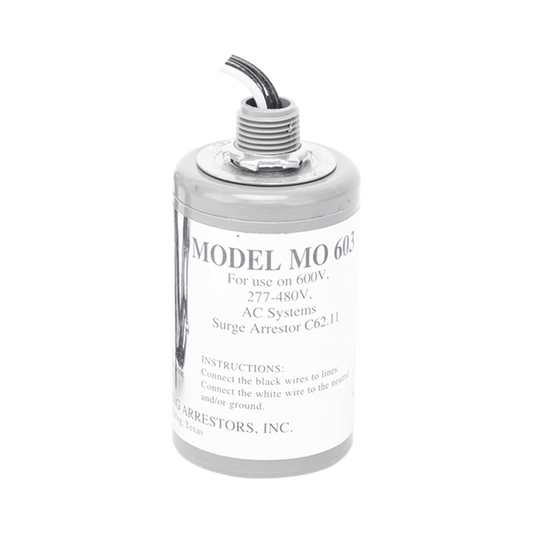 Supresor de Picos Transitorios de Voltaje, para uso en Corriente Alterna en Sistemas Trifasicos de 277-480 Vca.