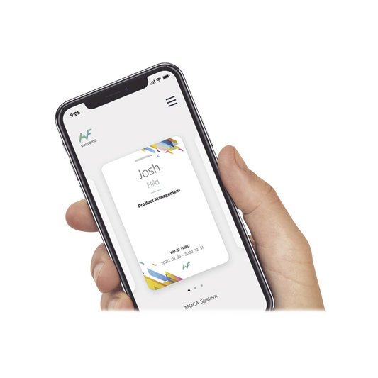 Tarjeta Virtual / para uso con su SMARTPHONE / compatible con todos los lectores SUPREMA que soporten Bluetooth