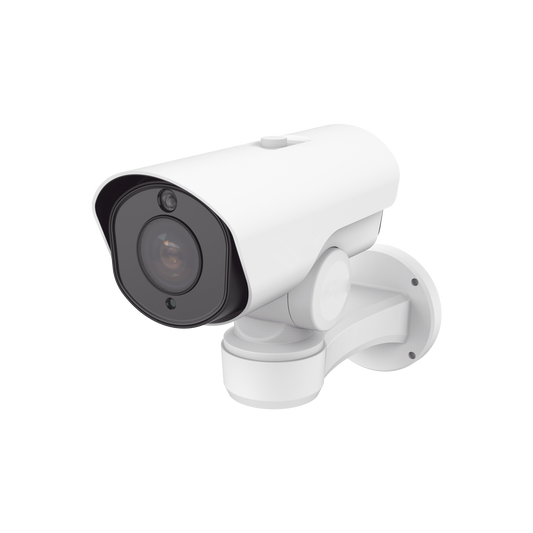 Cámara PTZ Bullet AI 12X / Zoom Óptico 12X / 100 fps / H.265+ / IP66 / Lens Autofoco / IR y Luz Blanca