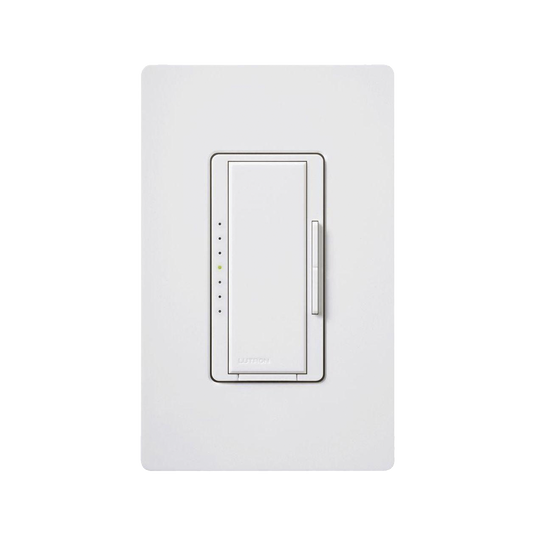 Maestro Dimmer 120V Fluor, color blanco.