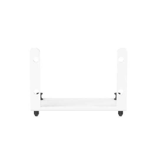 Soporte Para 2 Adaptadores de Fibra Óptica Opticom®, Para Uso con Gabinetes Multipropósito, de Instalación a Presión, Color Blanco