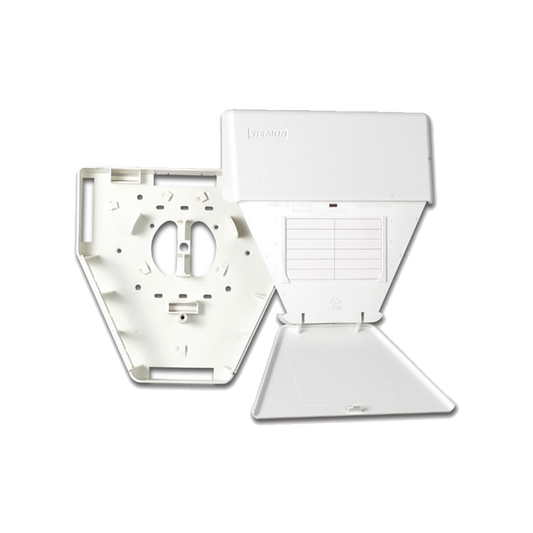 Salida Multiusuario de Telecomunicaciones (MUTOA), con tornillos de montaje y cinta adhesiva, con 18 salidas MAX, color blanco