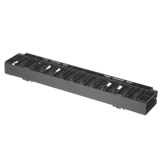 Organizador de Cables Horizontal NetManager, Sencillo (Solo Frontal), Para Rack de 19in, 1UR