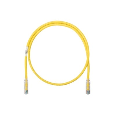 Cable de parcheo UTP Categoría 6, con plug modular en cada extremo - 6 m. - Amarillo