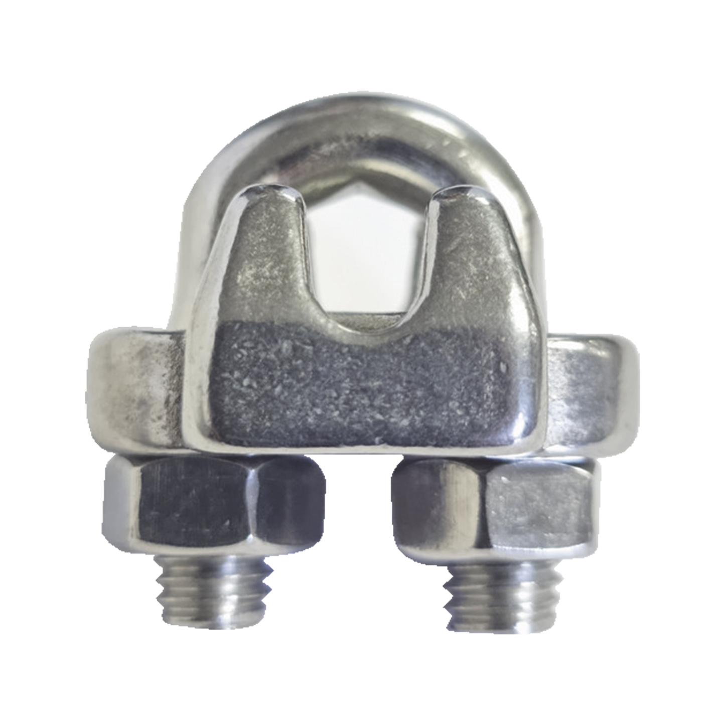 Nudo/ Perro/ Abrazadera Acero Forjado para Cable de 5/16", Acero Inoxidable.