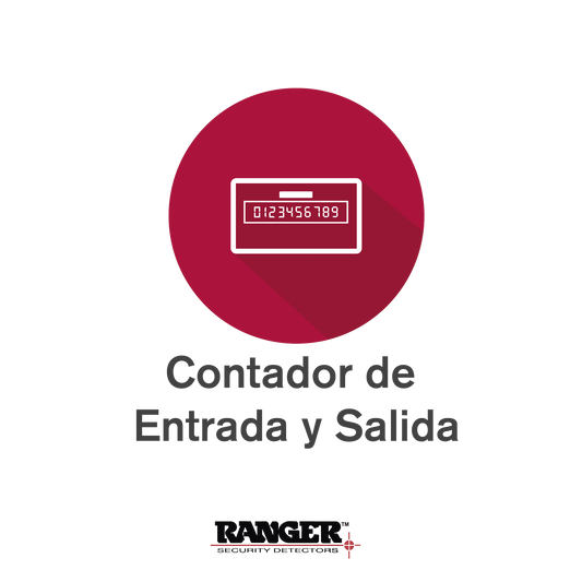 Opcion de Contador de Entradas y Salidas de Personas Para Arcos INTELLISCAN / Solo Para Equipos Bajo Pedido / No Compatible con Arcos ya Instalados o Fabricados