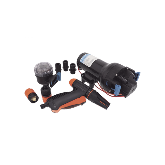 Bomba de lavado de alta presión y alto caudal HotShot HD5 de 12 Vcd, 19LPM / 5GPM / 70 PSI