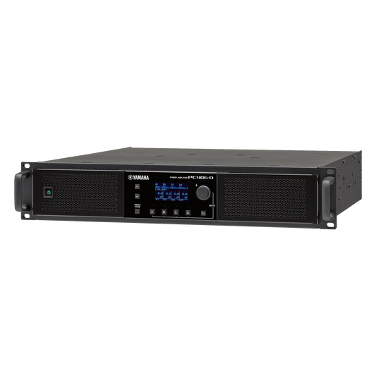 Amplificador de Audio de Alta Potencia | 4 x 600w | Baja Impedancia | 70/100V | DSP Integrado | Interfaz Dante