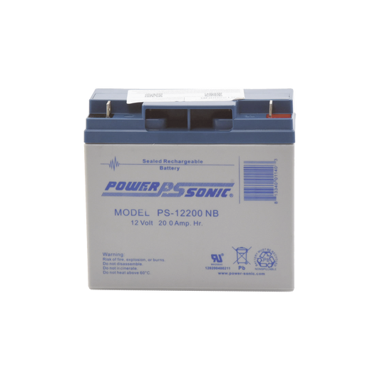 Batería 12V, 20AH, Para Respaldo, Tecnologías AGM/VRLA, 5 Años Vida Útil, Terminales NB, Reconocida UL