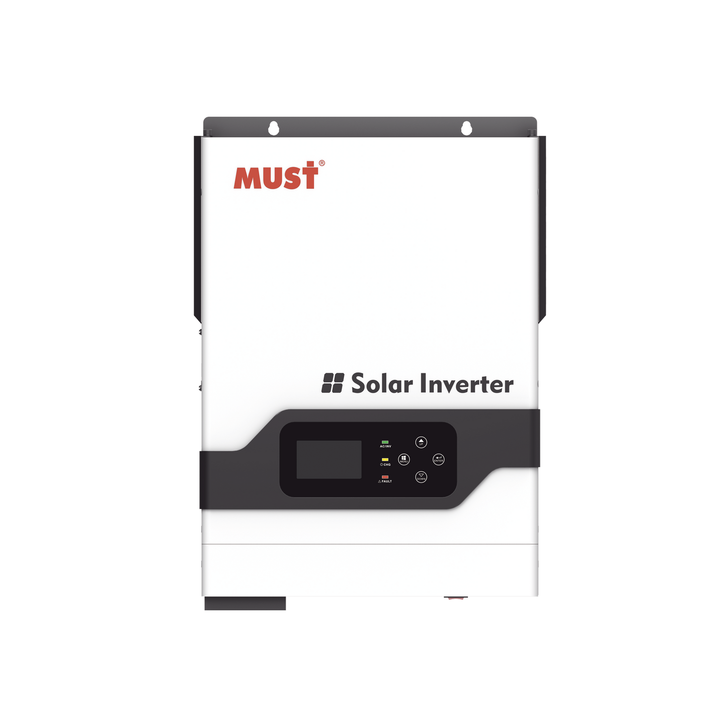 Inversor / Cargador de 2 KW para Sistemas Tipo Isla a 24Vcd / 120Vca, Onda Sinusoidal Pura con Controlador MPPT
