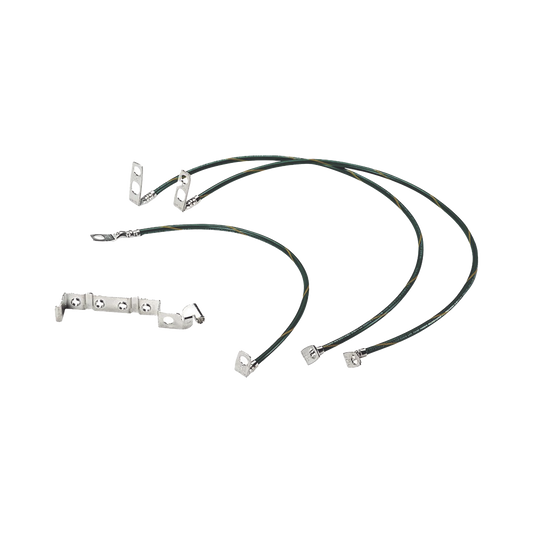 Kit de Puesta a Tierra para Gabinete PZICEA, Incluye Jumpers y Tornillería