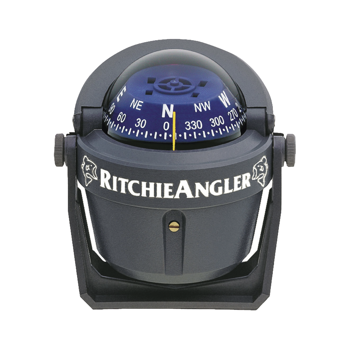 Brújula serie Ritchie Angler con iluminación nocturna en color verde.