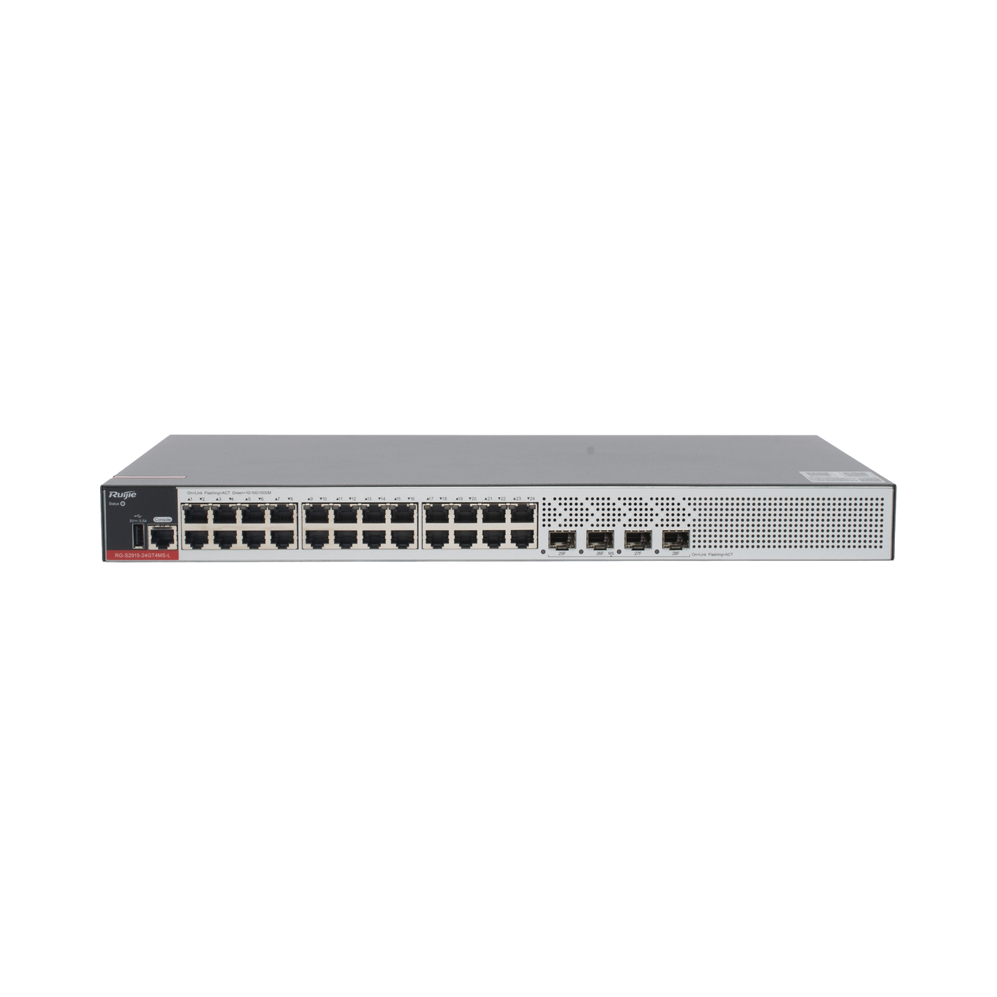 Switch Empresarial, Administrable L2+, 24 Puertos Gigabit y 4 Puertos Uplink SFP 2.5G