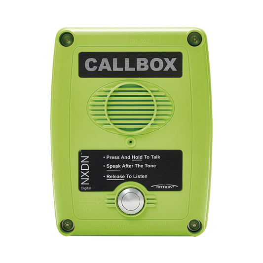 Callbox Digital NXDN, Intercomunicador Inalámbrico UHF 450-470MHZ, Color Verde