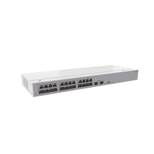 Switch Gigabit No Administrable / 24 puertos 10/100/1000 Mbps / 2 Puertos SFP Uplink