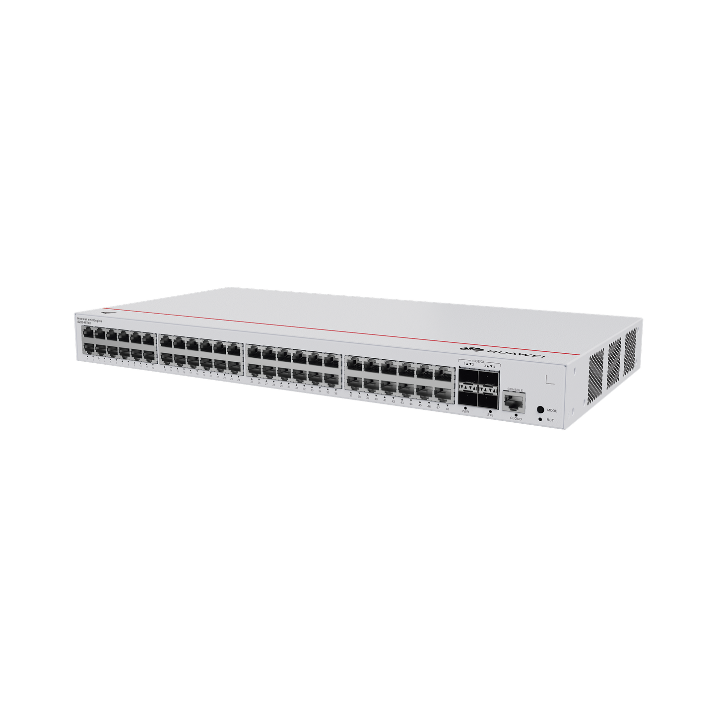 Switch de Acceso Gigabit Administrable Capa 2 / 48 puertos 10/100/1000 Mbps / 4 Puertos 1GE SFP Uplink / ERPS / IMGP Snooping / DHCP Snooping / Administración Nube Gratis