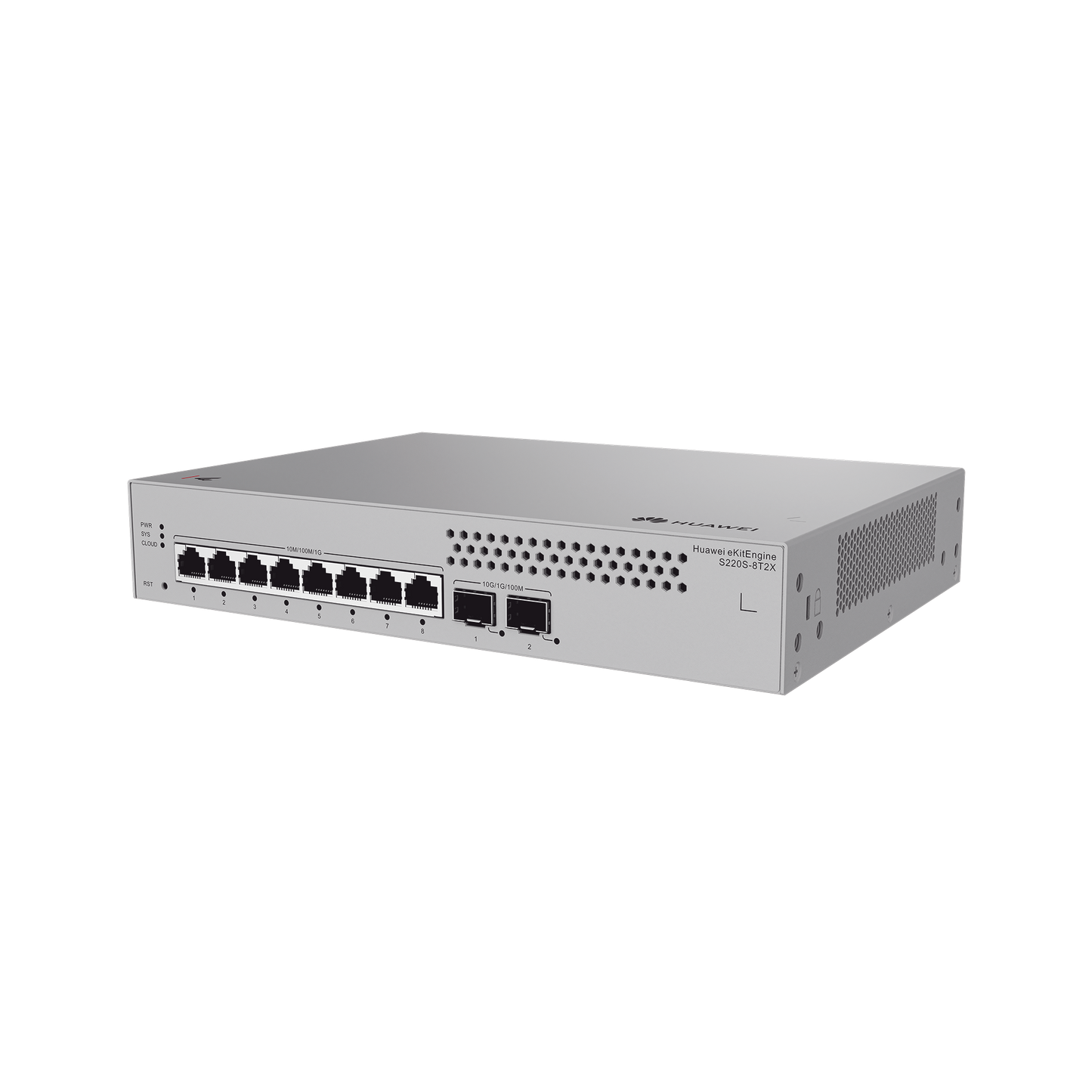 Switch de Acceso Gigabit Administrable Capa 2 / 8 puertos 10/100/1000 Mbps / 2 Puertos 10GE SFP Uplink / ERPS / IMGP Snooping / DHCP Snooping / Administración Nube Gratis