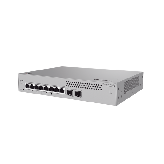 Switch de Acceso Gigabit Administrable Capa 2+ / 8 puertos 10/100/1000 Mbps / 2 Puertos 10GE SFP Uplink / ERPS / Rutas Estáticas / Administración Nube Gratis