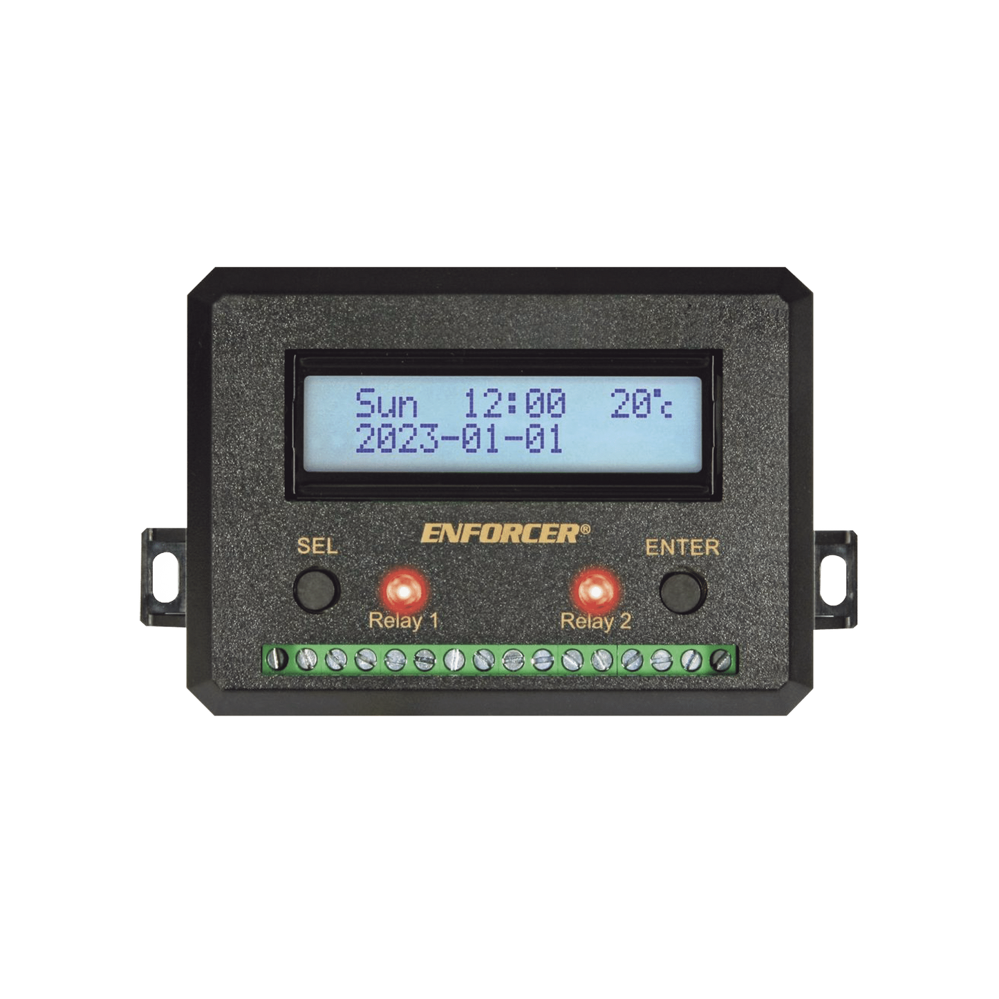 Temporizador Anual / Dos Relevadores / Programable / Pantalla LCD