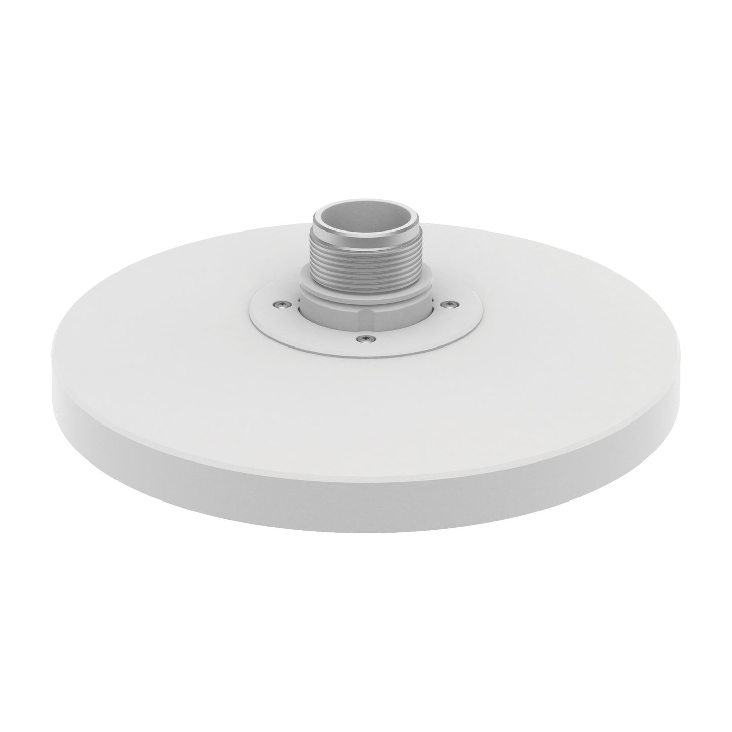 Adaptador tipo plato para Cámara Multisensor serie P necesario para usar accesorios de pared o techo, verificar lista de compatibilidad